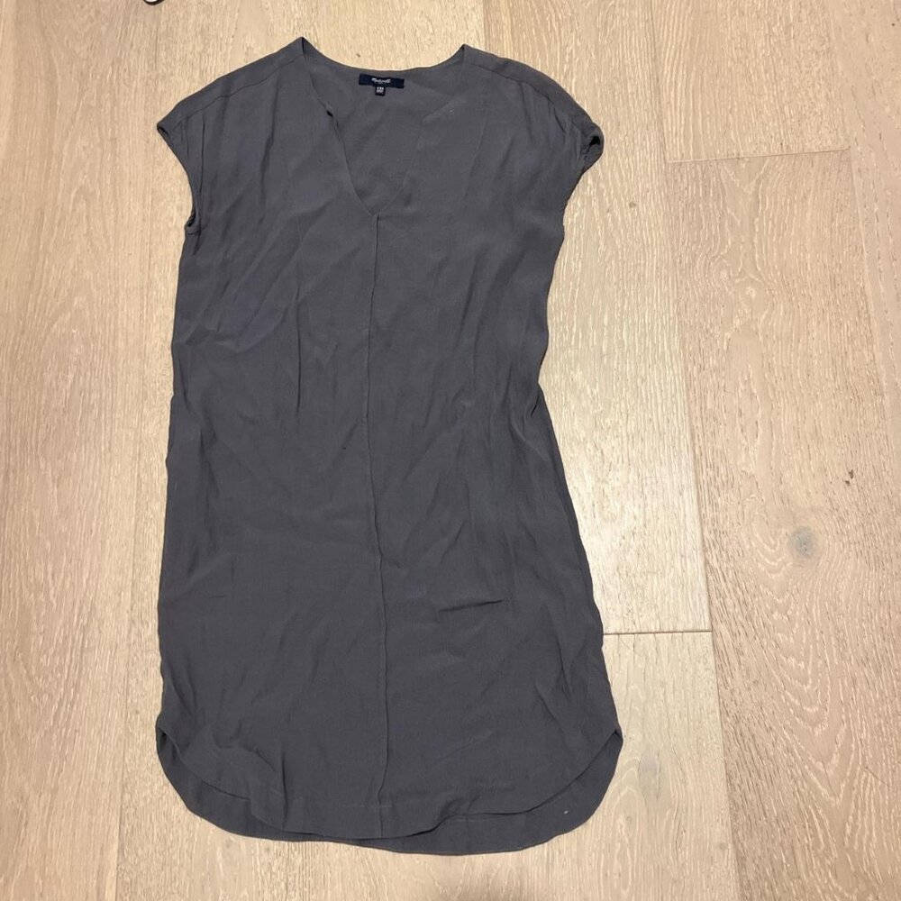 Gray Shift Dress
